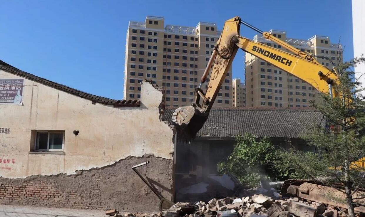 红寺堡建筑拆除